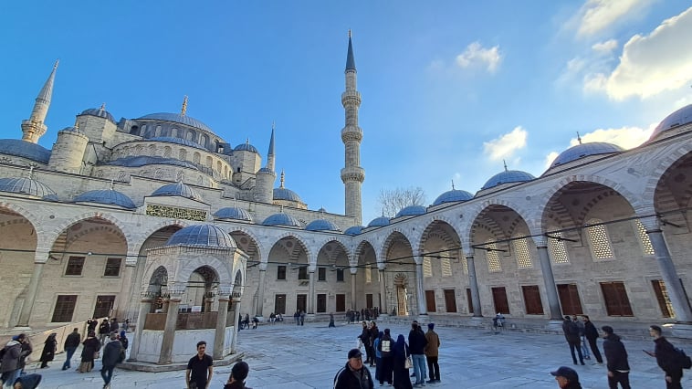 Die blaue Moschee - Einer der Zielorte unserer Wohnmobiltouren